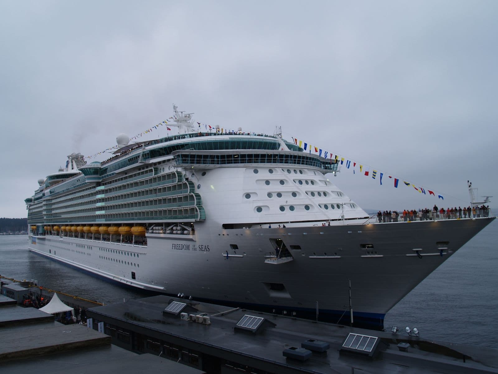 Kreuzfahrtschiff Freedom of the Seas in Oslo