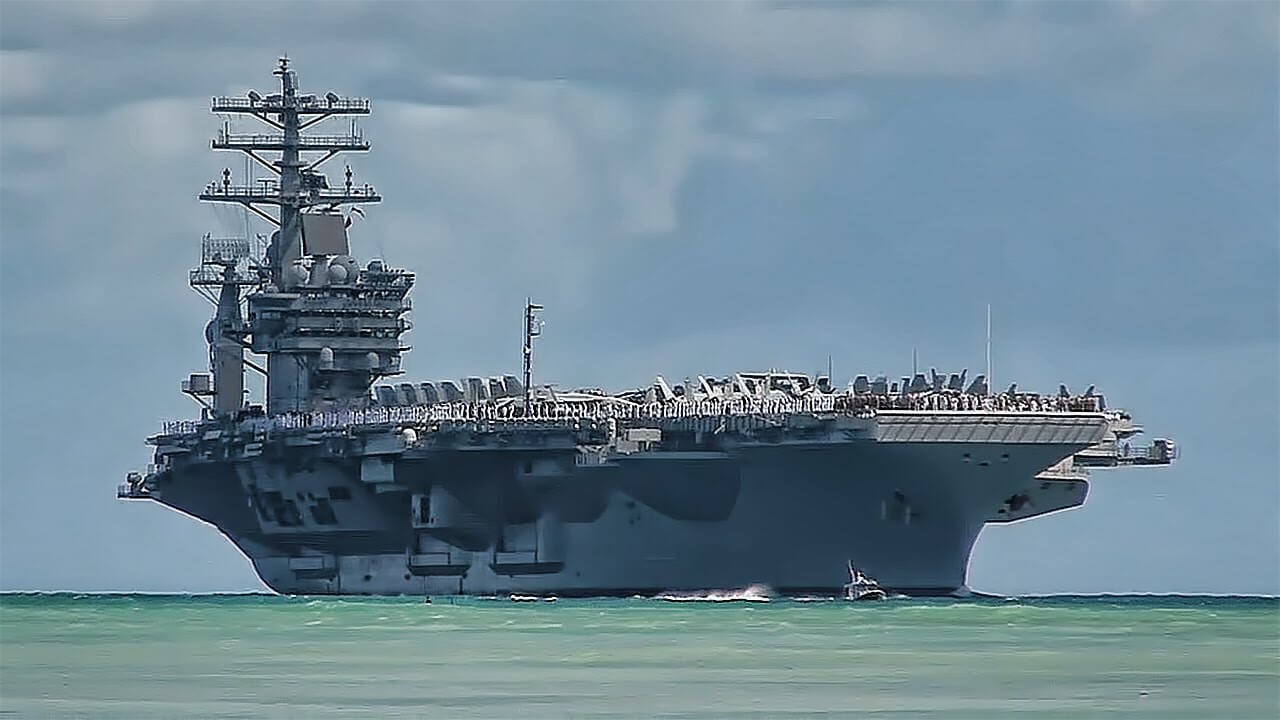 Flugzeugträger USS Nimitz CVN68 Position & Schiffsdaten